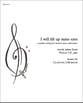 I will lift up mine eyes SATB choral sheet music cover